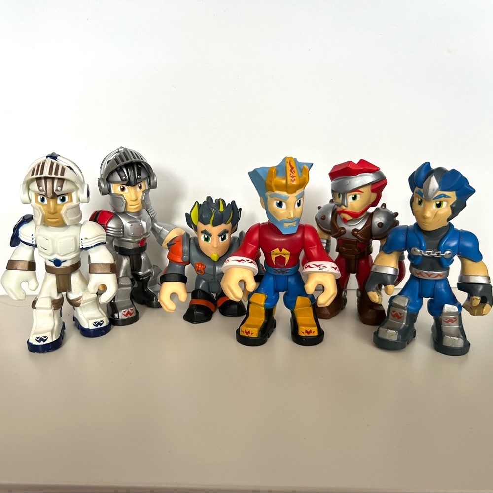Vintage 2002 Mega Bloks RADIX ADVENTURES Figure Lot